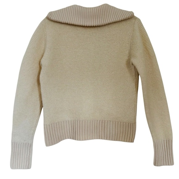 VERONICA BEARD BROGAN COLLARED WOOL CASHMERE SWEATER SIZE MED - Picture 6 of 15